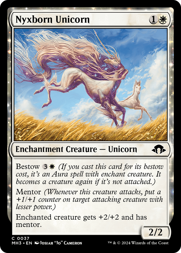 Nyxborn Unicorn [Modern Horizons 3] | Exor Games Dartmouth