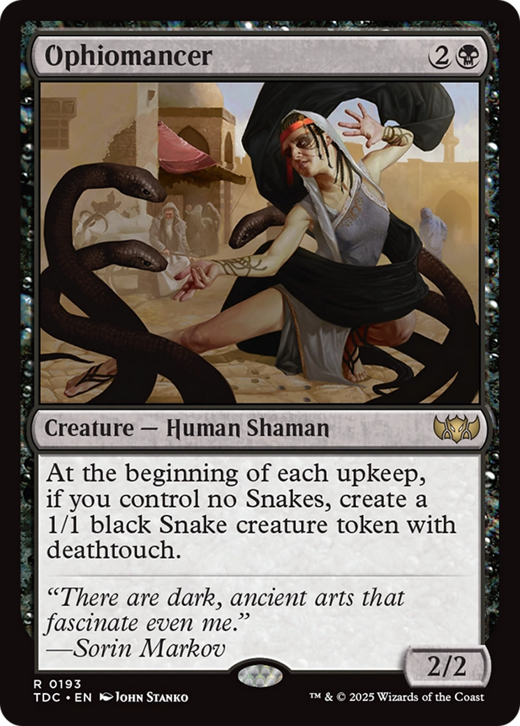 Ophiomancer [Tarkir: Dragonstorm Commander] | Exor Games Dartmouth