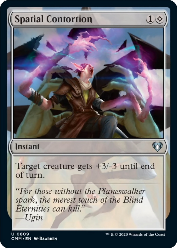 Spatial Contortion [Commander Masters] | Exor Games Dartmouth