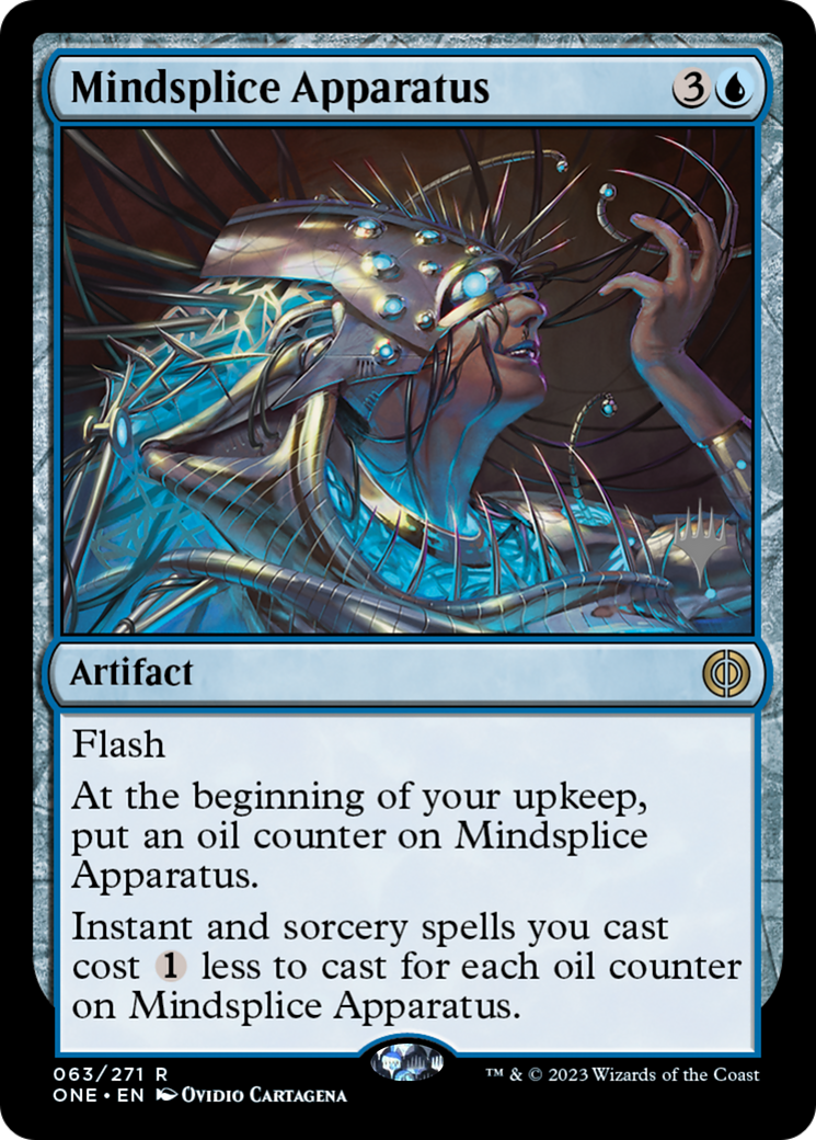 Mindsplice Apparatus (Promo Pack) [Phyrexia: All Will Be One Promos] | Exor Games Dartmouth