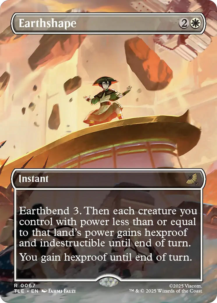 Earthshape (Borderless) [Avatar: The Last Airbender: Eternal-Legal] | Exor Games Dartmouth