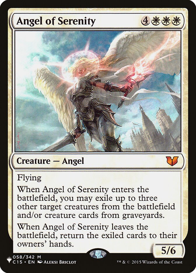 Angel of Serenity [The List] | Exor Games Dartmouth