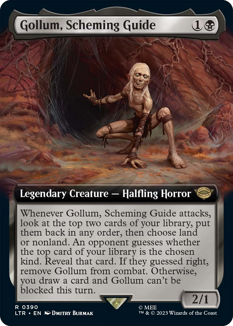 Gollum, Scheming Guide (Extended Art) [The Lord of the Rings: Tales of Middle-Earth] | Exor Games Dartmouth