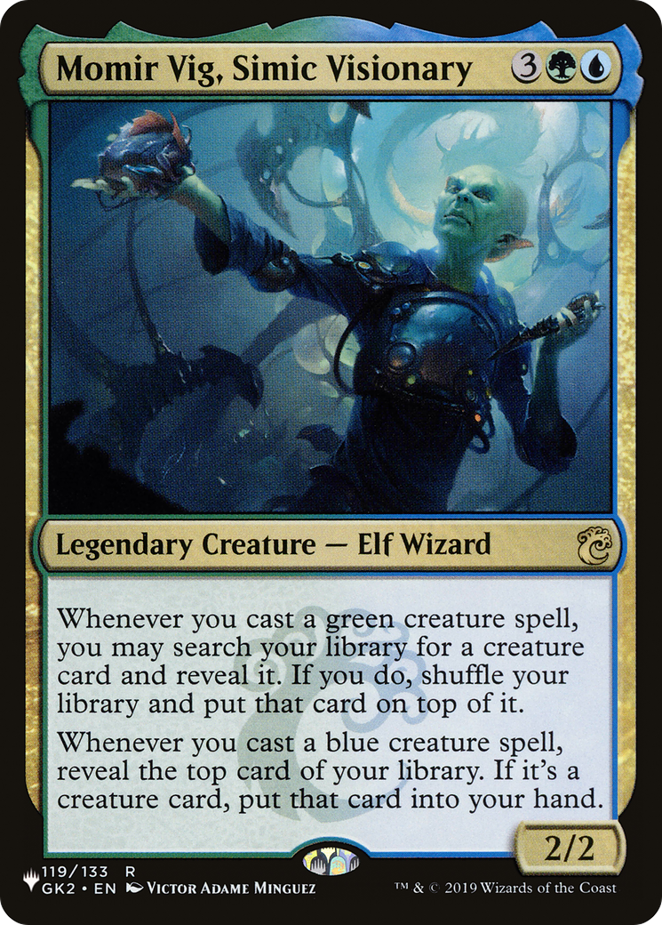 Momir Vig, Simic Visionary [The List Reprints] | Exor Games Dartmouth