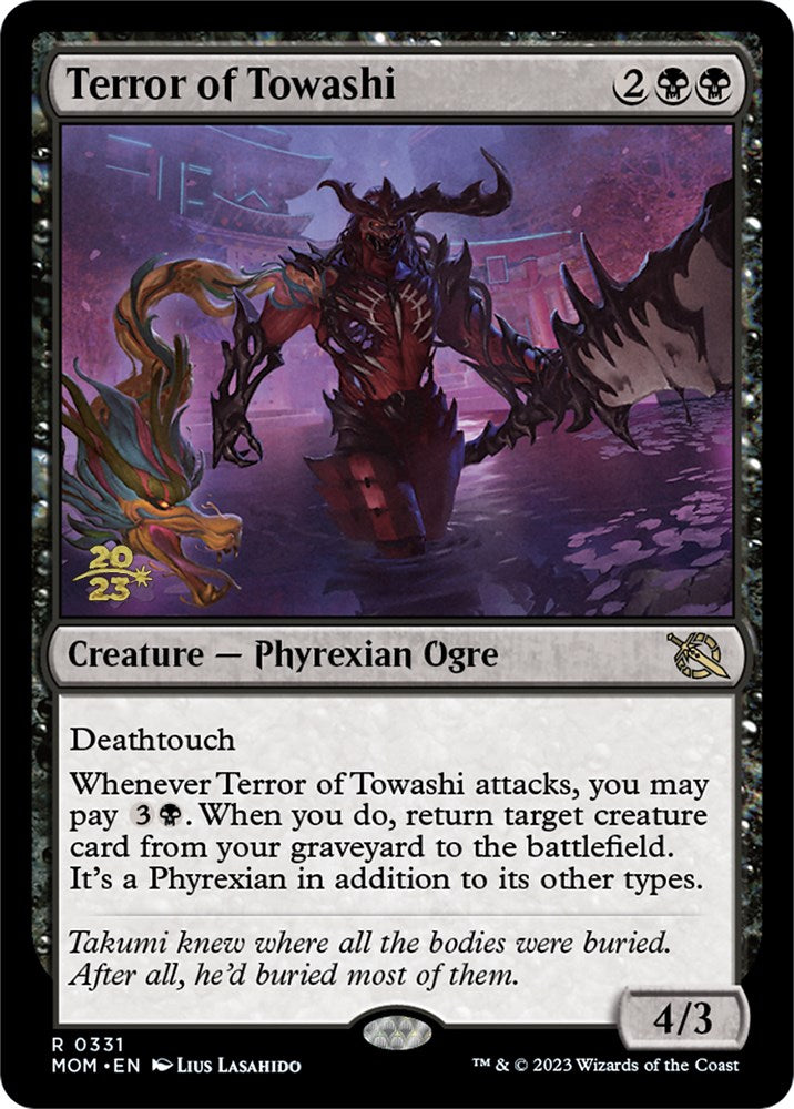 Terror of Towashi [March of the Machine Prerelease Promos] | Exor Games Dartmouth