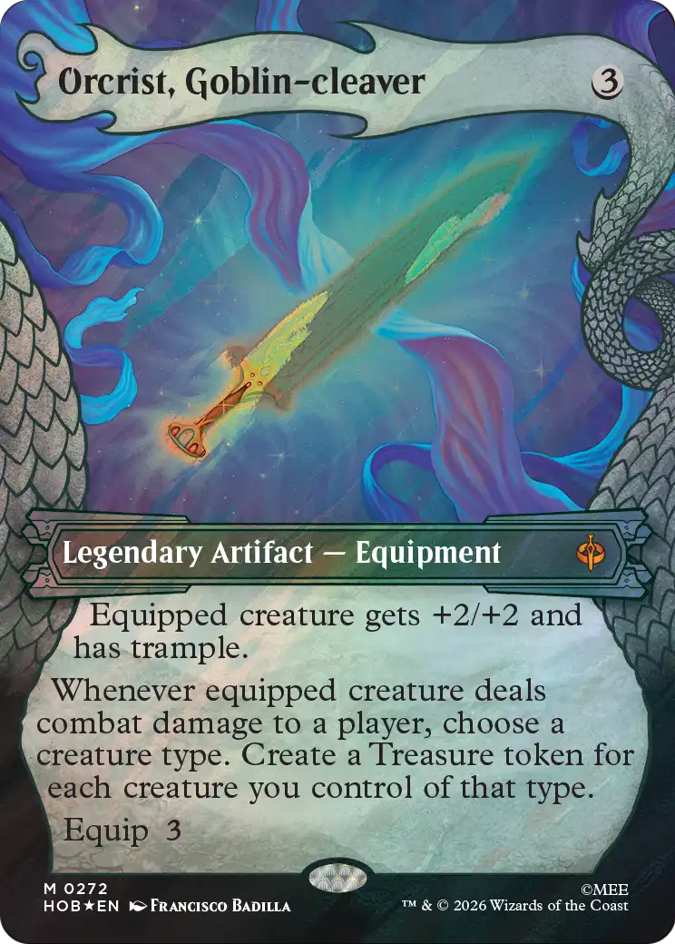 Orcrist, Goblin-cleaver (Showcase) (Surge Foil) [The Hobbit] | Exor Games Dartmouth