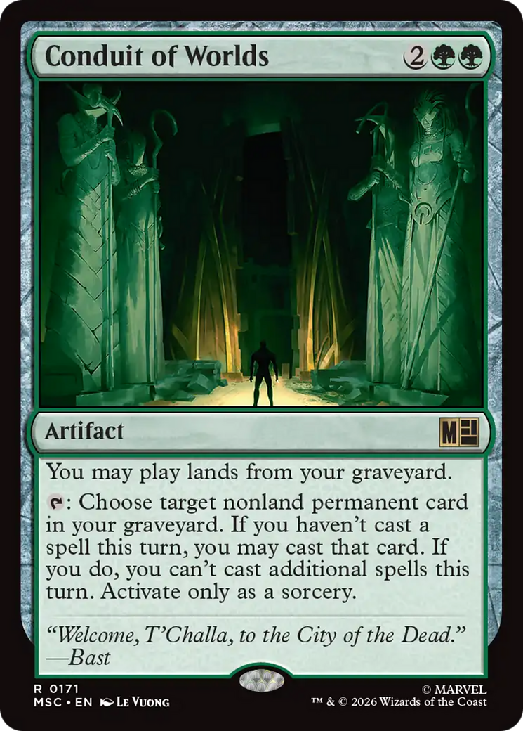 Conduit of Worlds (Surge Foil) [Marvel Super Heroes Commander] | Exor Games Dartmouth