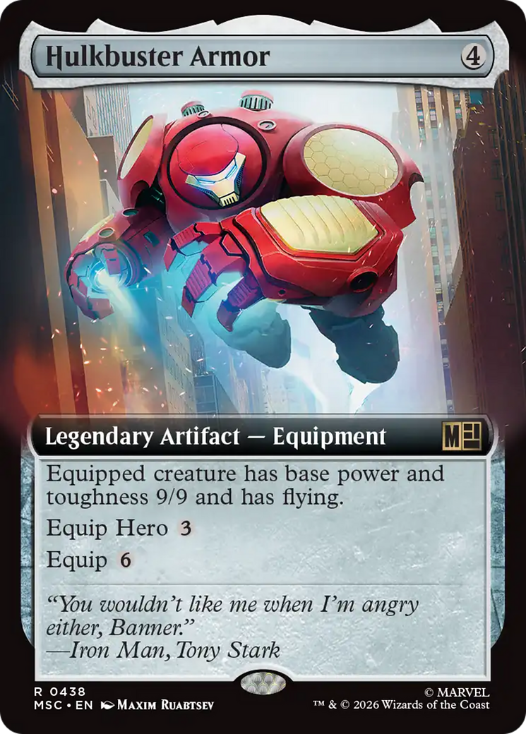 Hulkbuster Armor (Extended Art) [Marvel Super Heroes Commander] | Exor Games Dartmouth