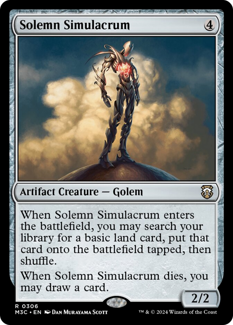 Solemn Simulacrum [Modern Horizons 3 Commander] | Exor Games Dartmouth