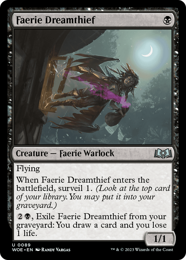 Faerie Dreamthief [Wilds of Eldraine] | Exor Games Dartmouth