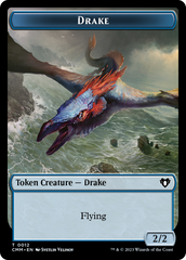 Eldrazi Scion // Drake Double-Sided Token [Commander Masters Tokens] | Exor Games Dartmouth