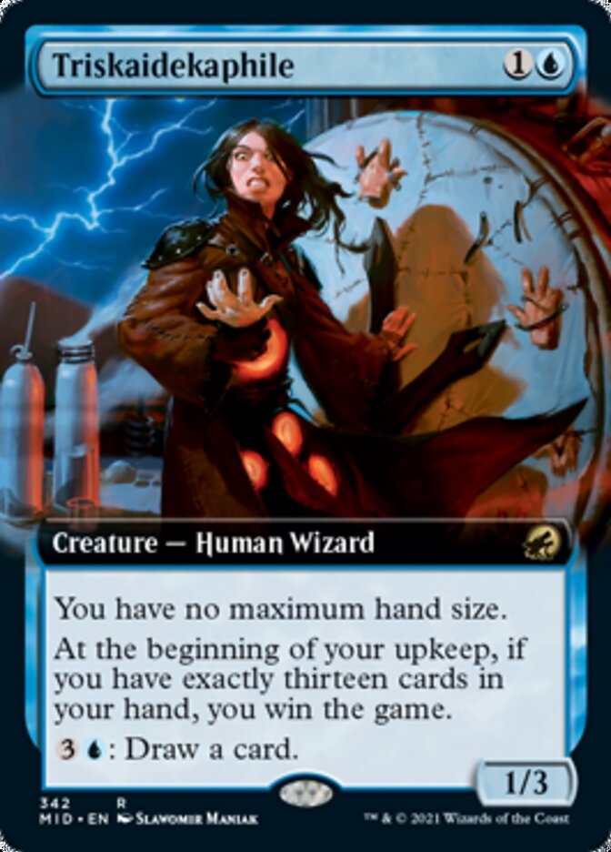 Triskaidekaphile (Extended Art) [Innistrad: Midnight Hunt] | Exor Games Dartmouth