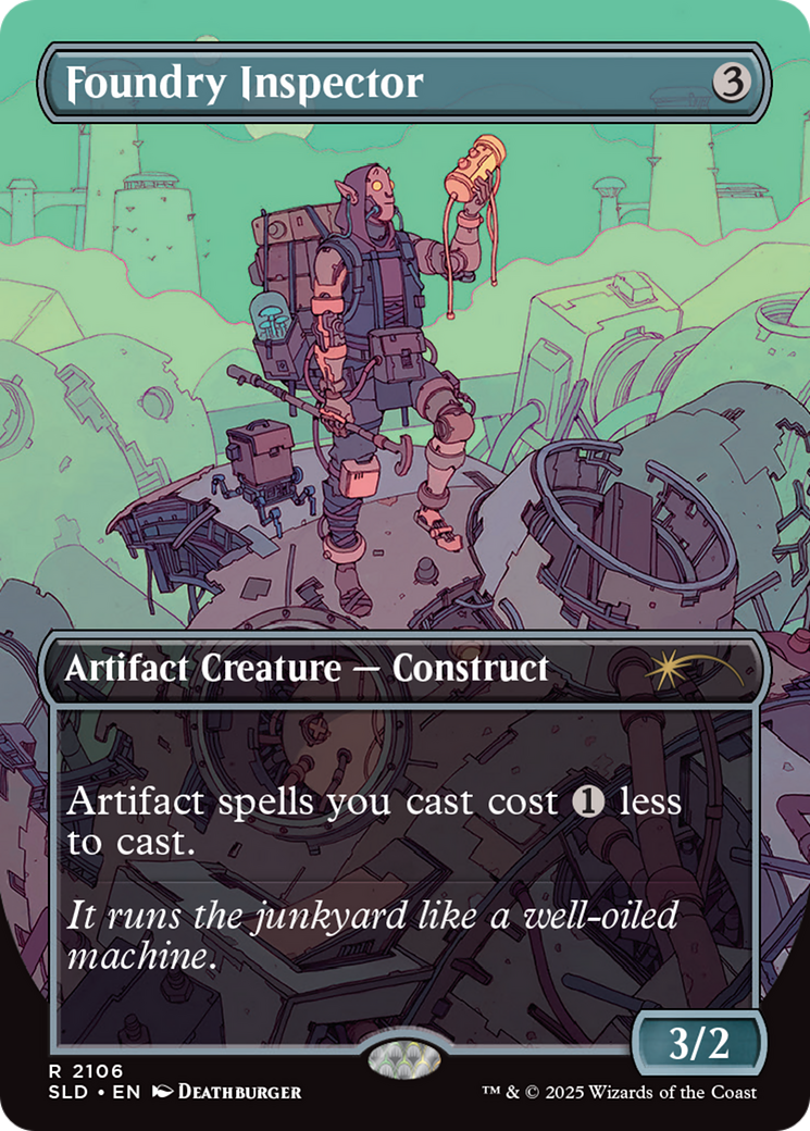 Foundry Inspector (Galaxy Foil) [Secret Lair Drop Series] | Exor Games Dartmouth