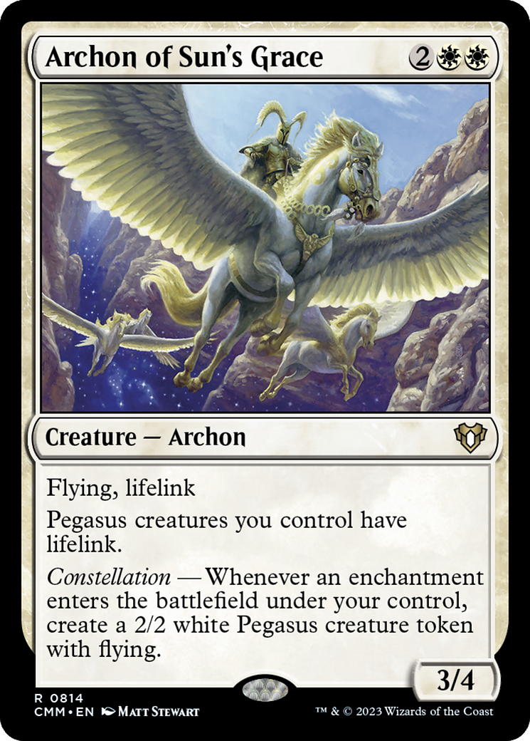 Archon of Sun's Grace [Commander Masters] | Exor Games Dartmouth