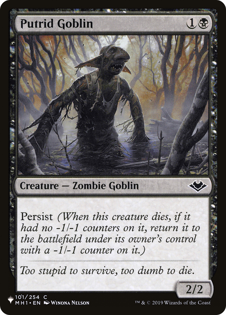 Putrid Goblin [The List] | Exor Games Dartmouth