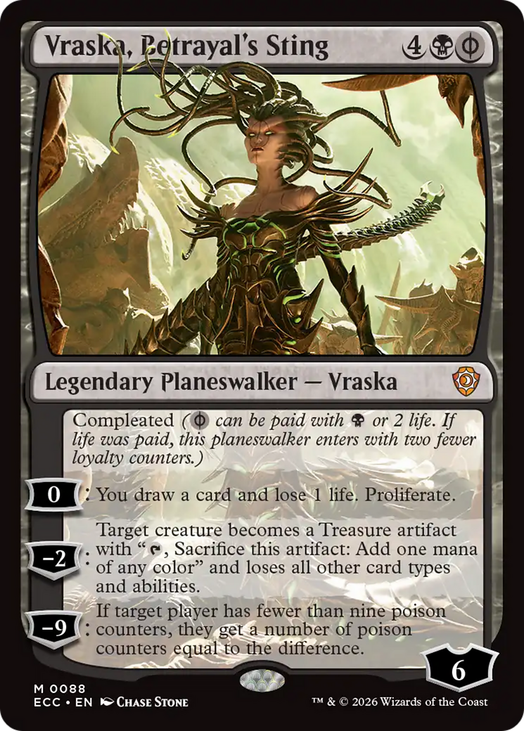 Vraska, Betrayal's Sting [Lorwyn Eclipsed Commander] | Exor Games Dartmouth
