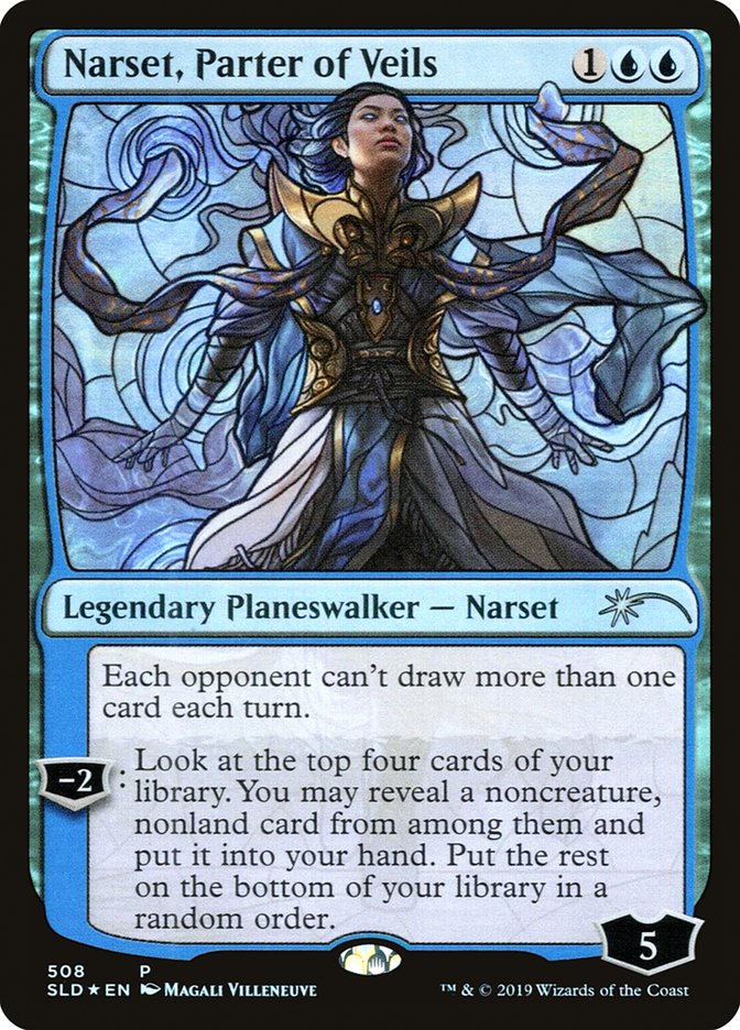 Narset, Parter of Veils (Stained Glass) [Secret Lair Drop Promos] | Exor Games Dartmouth