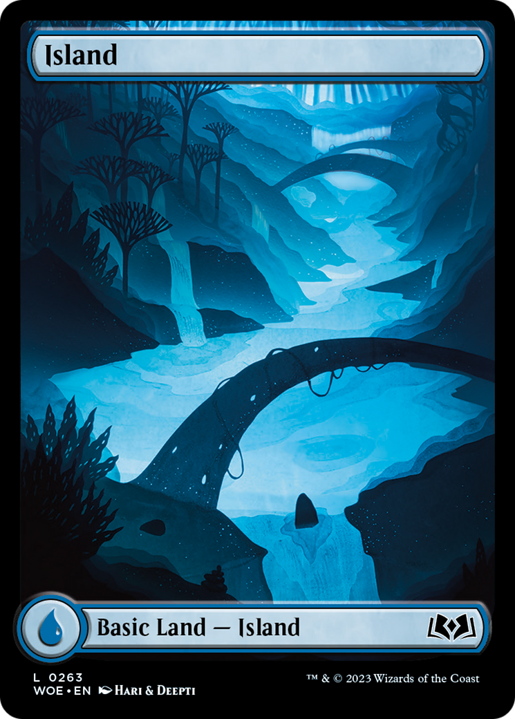 Island (263) (Full-Art) [Wilds of Eldraine] | Exor Games Dartmouth