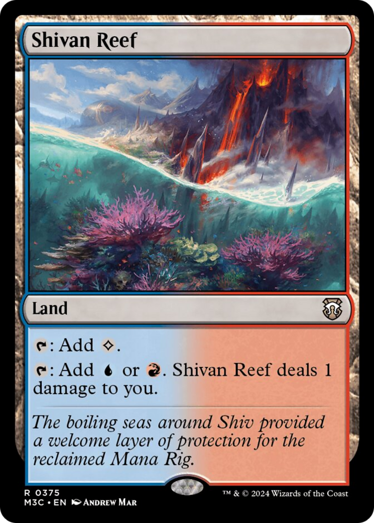 Shivan Reef [Modern Horizons 3 Commander] | Exor Games Dartmouth