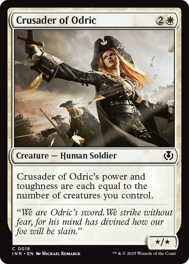 Crusader of Odric [Innistrad Remastered] | Exor Games Dartmouth