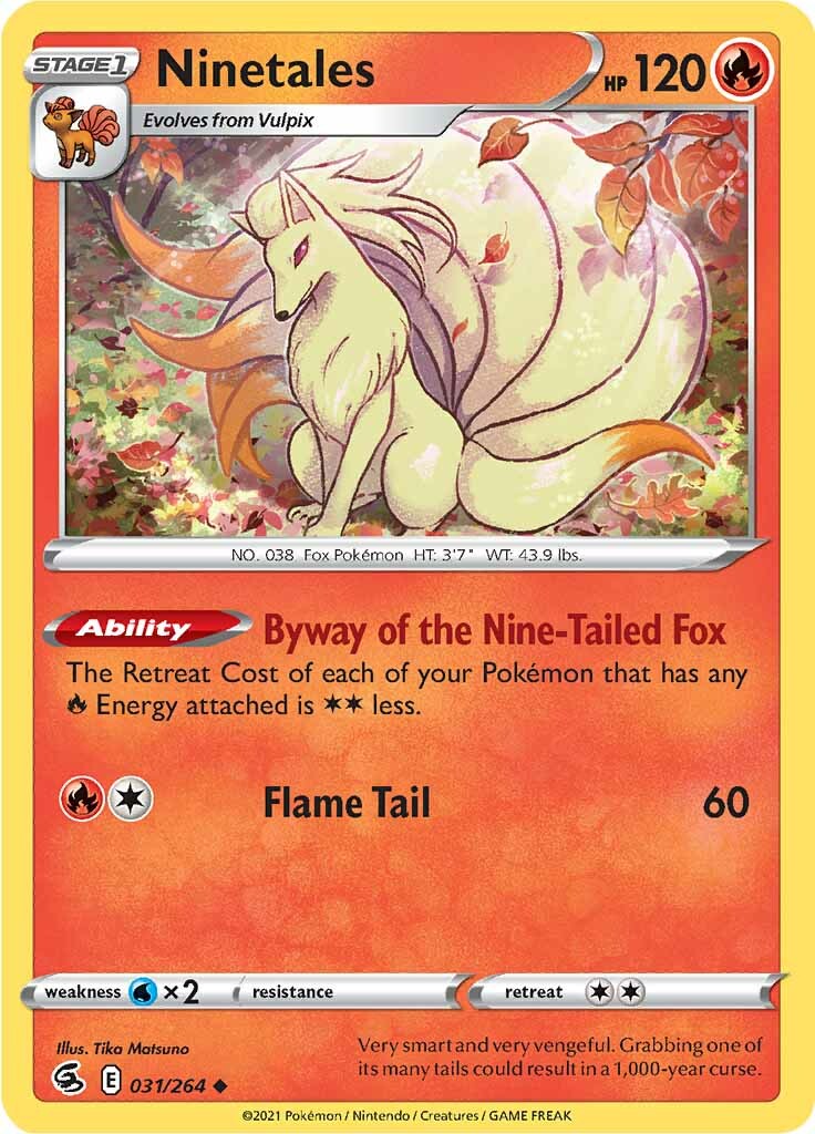 Ninetales (031/264) [Sword & Shield: Fusion Strike] | Exor Games Dartmouth