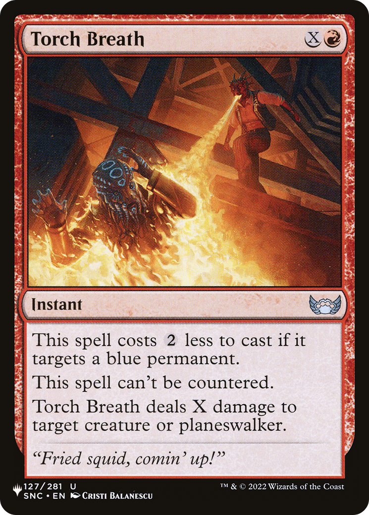 Torch Breath [The List] | Exor Games Dartmouth