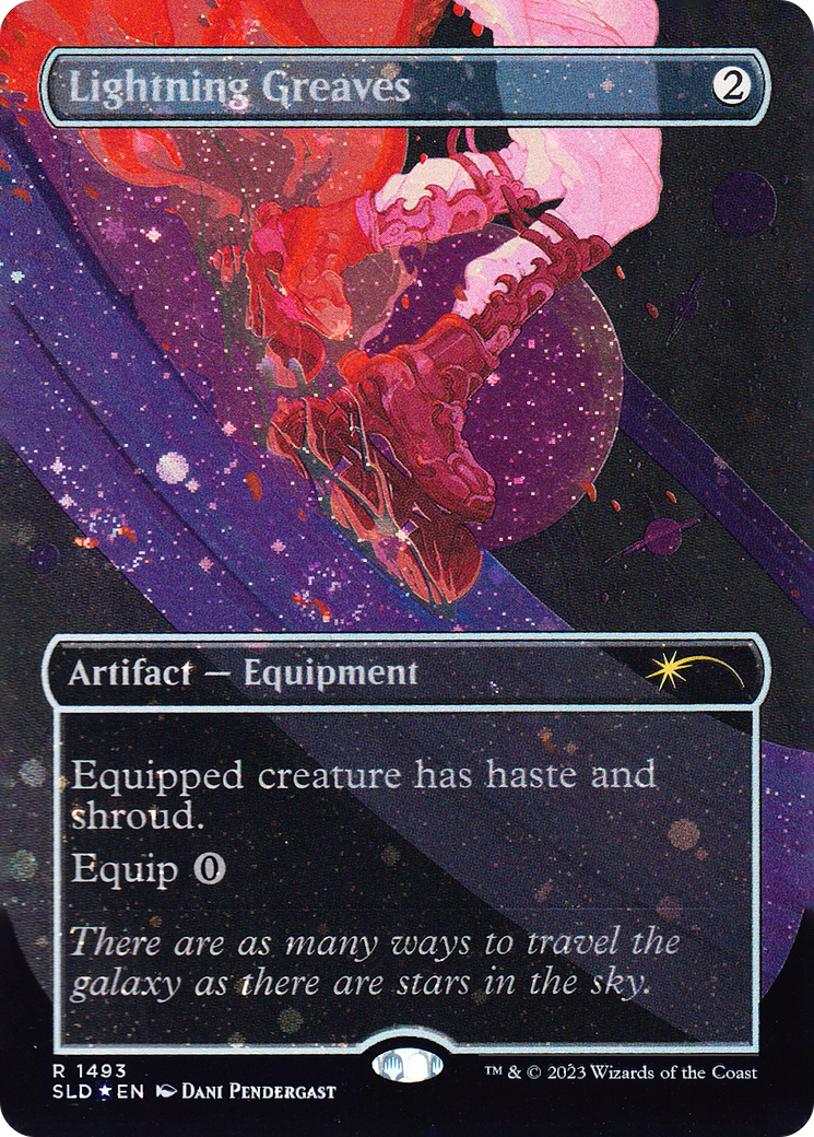 Lightning Greaves (1493) (Galaxy Foil) [Secret Lair Drop Series] | Exor Games Dartmouth