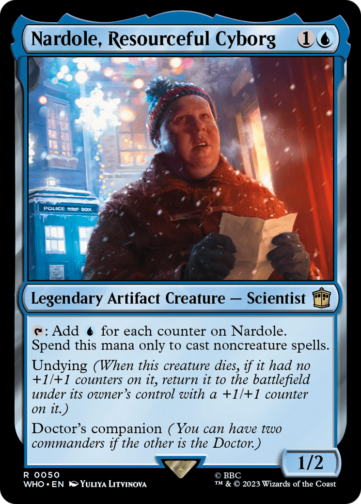 Nardole, Resourceful Cyborg [Doctor Who] | Exor Games Dartmouth