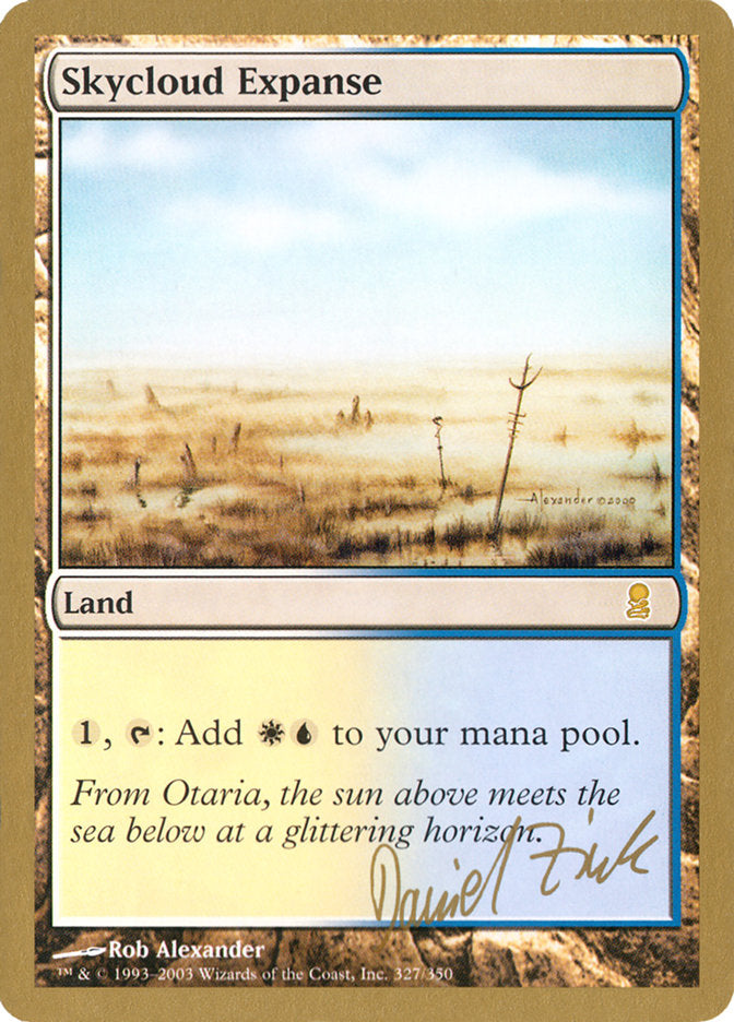 Skycloud Expanse (Daniel Zink) [World Championship Decks 2003] | Exor Games Dartmouth