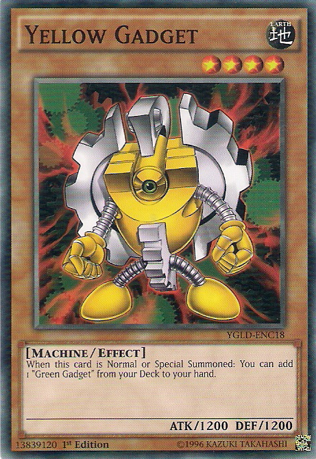 Yellow Gadget [YGLD-ENC18] Common | Exor Games Dartmouth