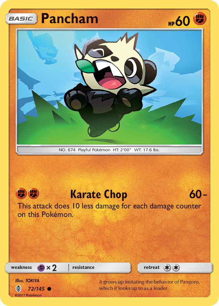 Pancham (72/145) [Sun & Moon: Guardians Rising] | Exor Games Dartmouth