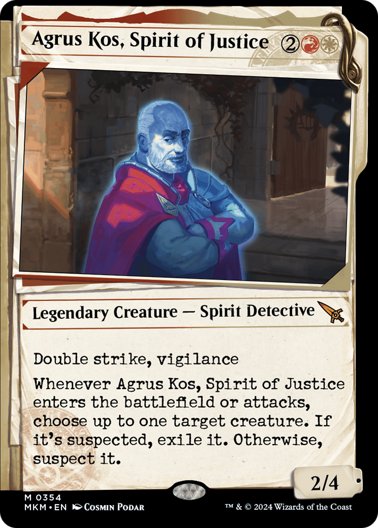 Agrus Kos, Spirit of Justice (Showcase) [Murders at Karlov Manor] | Exor Games Dartmouth