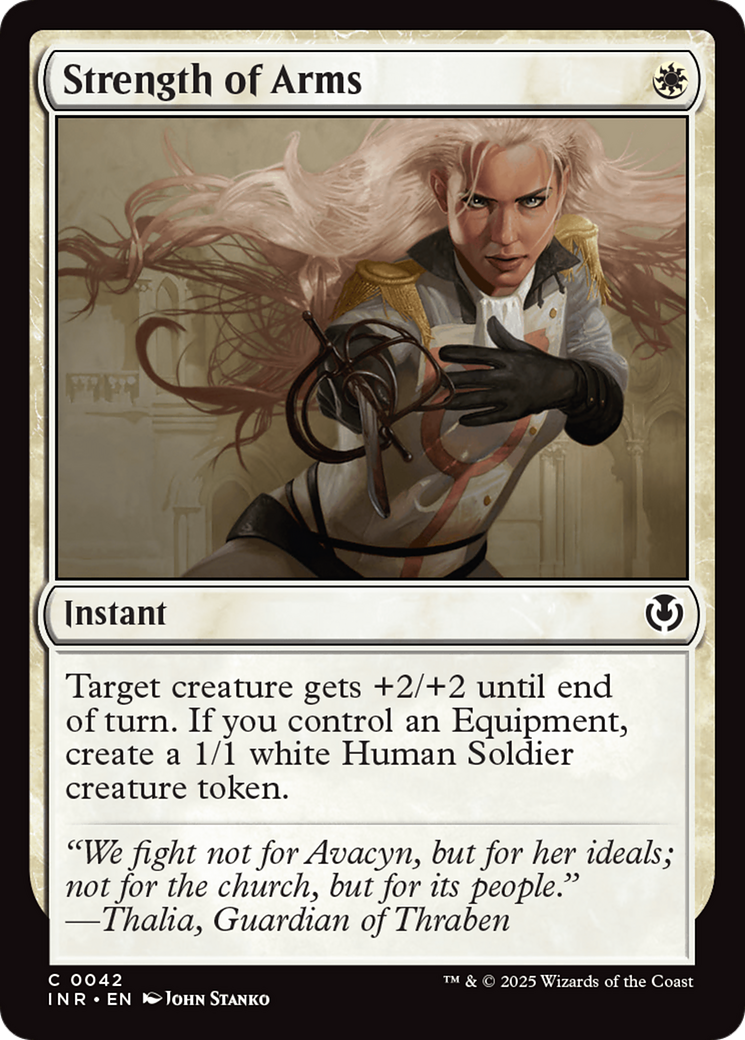 Strength of Arms [Innistrad Remastered] | Exor Games Dartmouth