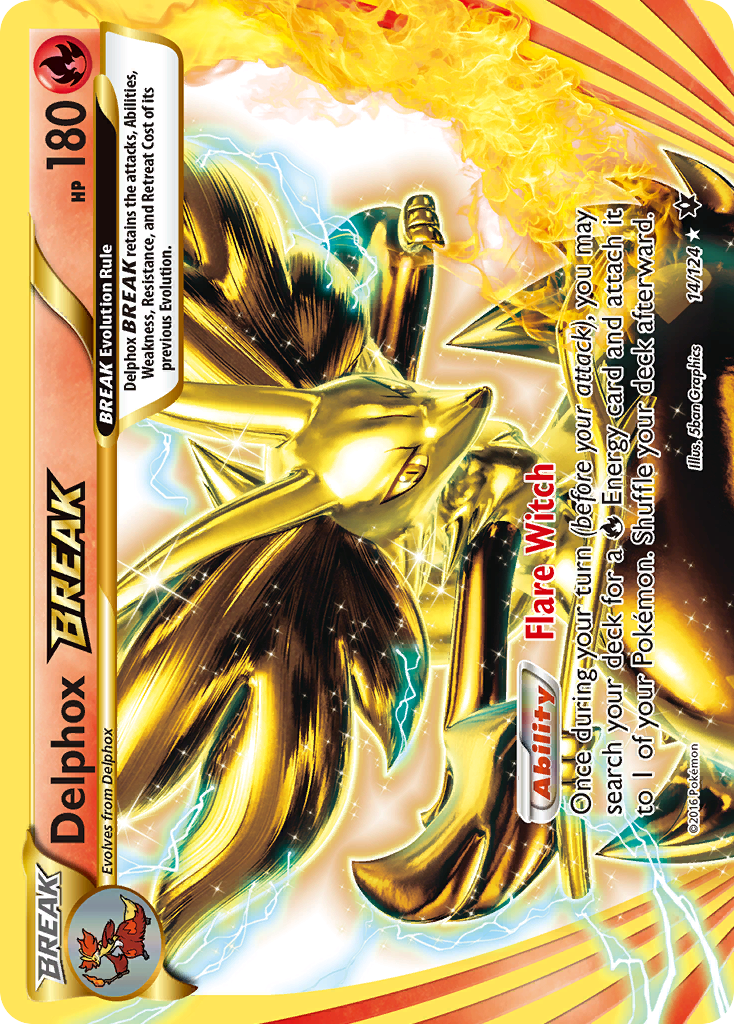 Delphox BREAK (14/124) [XY: Fates Collide] | Exor Games Dartmouth