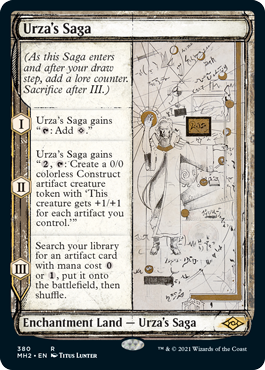 Urza's Saga (Sketch) [Modern Horizons 2] | Exor Games Dartmouth