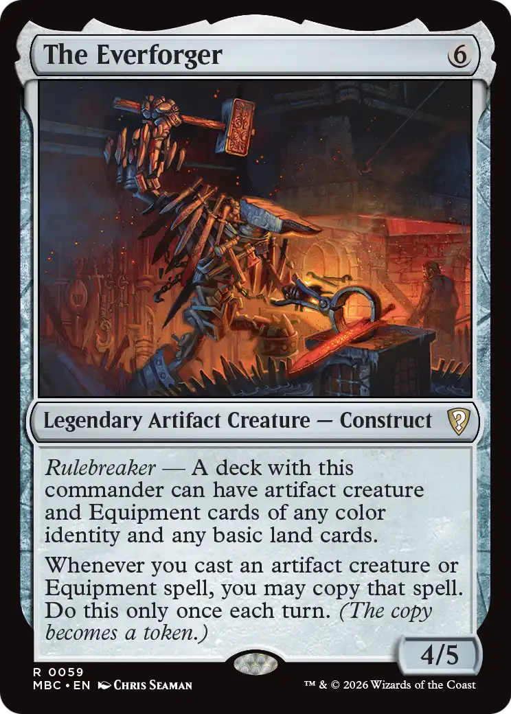 The Everforger [Mystery Booster: Commander Edition] | Exor Games Dartmouth