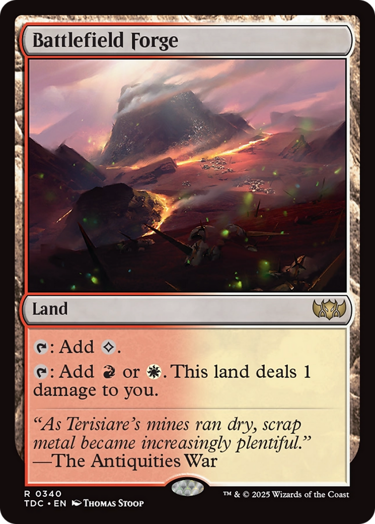 Battlefield Forge [Tarkir: Dragonstorm Commander] | Exor Games Dartmouth