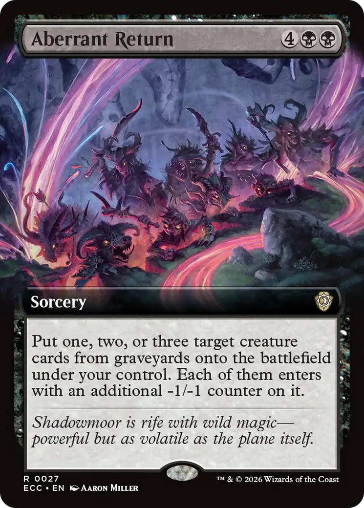 Aberrant Return (Extended Art) [Lorwyn Eclipsed Commander] | Exor Games Dartmouth