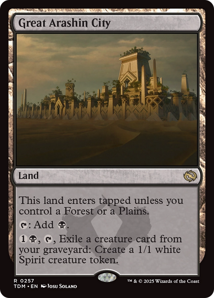 Great Arashin City [Tarkir: Dragonstorm] | Exor Games Dartmouth