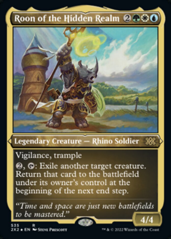 Roon of the Hidden Realm (Foil Etched) [Double Masters 2022] | Exor Games Dartmouth