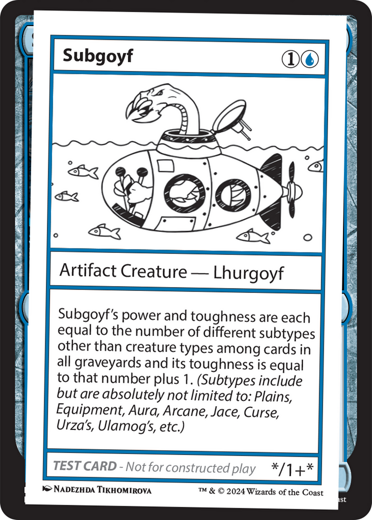 Subgoyf [Mystery Booster 2 Playtest Cards] | Exor Games Dartmouth