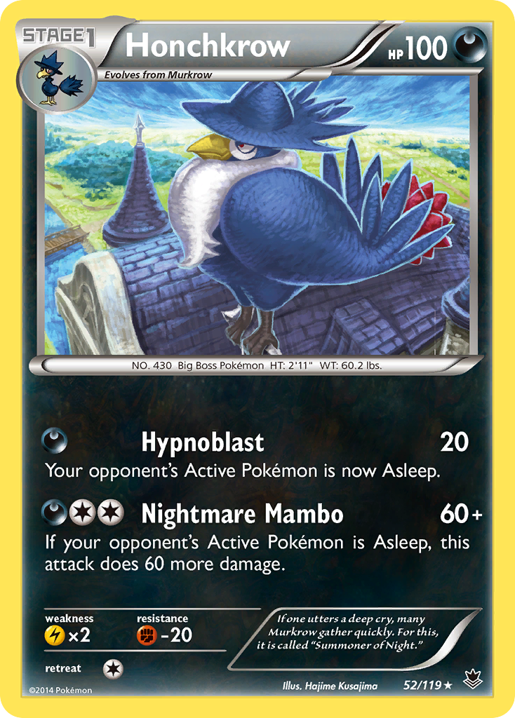 Honchkrow (52/119) [XY: Phantom Forces] | Exor Games Dartmouth