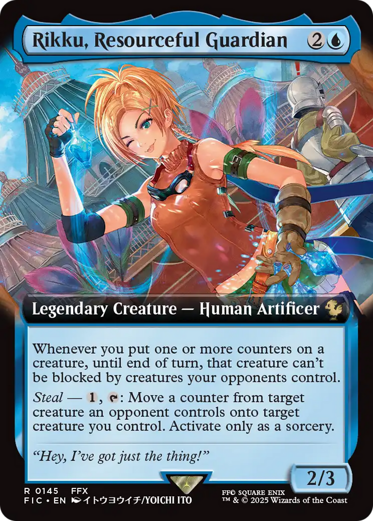 Rikku, Resourceful Guardian (Extended Art) [FINAL FANTASY Commander] | Exor Games Dartmouth