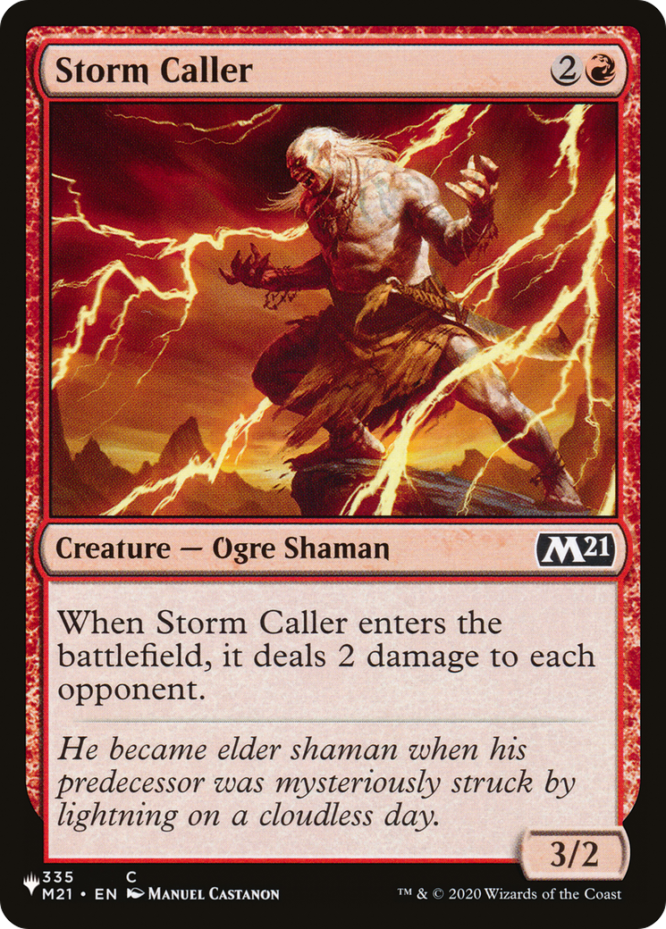 Storm Caller [The List Reprints] | Exor Games Dartmouth