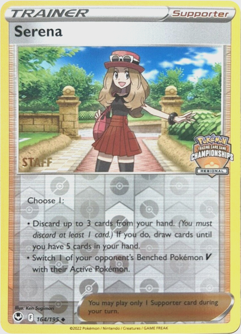 Serena (164/195) (Staff Regional Championships) [League & Championship Cards] | Exor Games Dartmouth