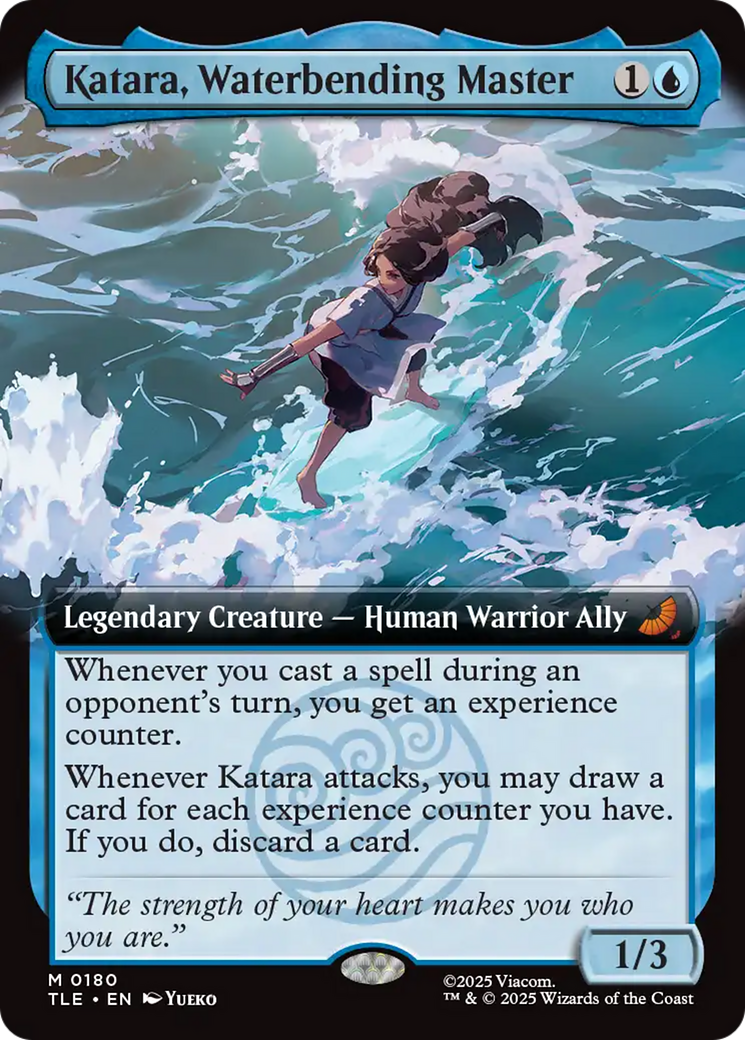 Katara, Waterbending Master (Extended Art) [Avatar: The Last Airbender: Eternal-Legal] | Exor Games Dartmouth