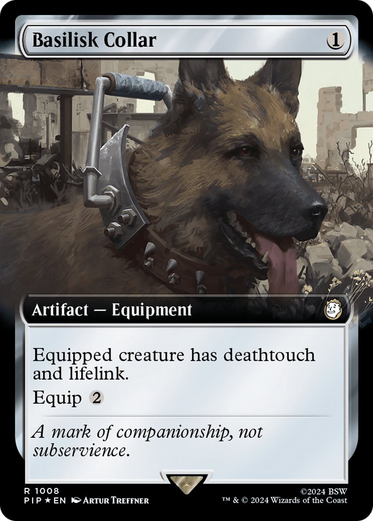 Basilisk Collar (Extended Art) (Surge Foil) [Fallout] | Exor Games Dartmouth