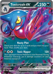 Toxicroak ex (131/198) [Scarlet & Violet: Base Set] | Exor Games Dartmouth