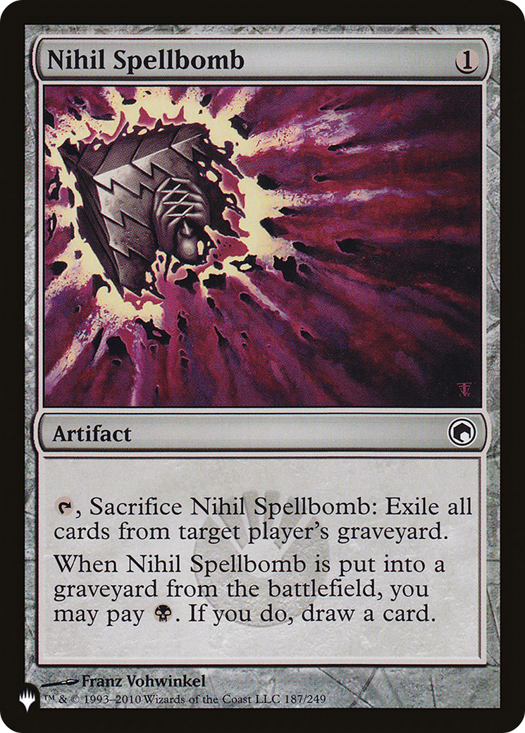 Nihil Spellbomb [The List] | Exor Games Dartmouth