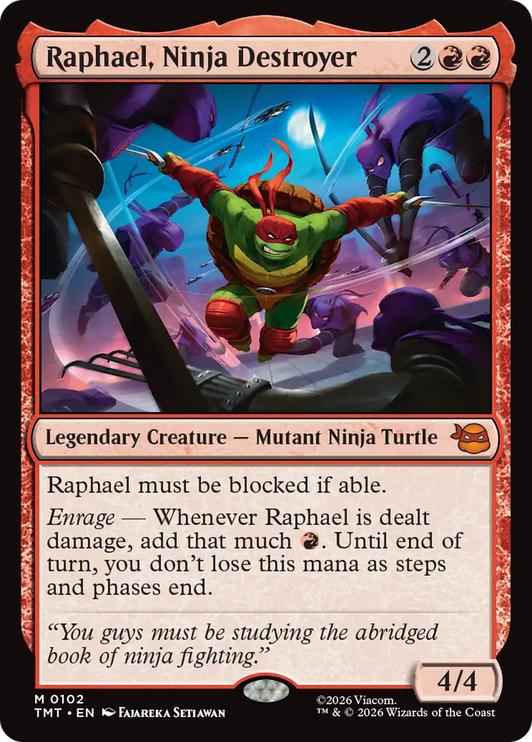 Raphael, Ninja Destroyer [Teenage Mutant Ninja Turtles] | Exor Games Dartmouth